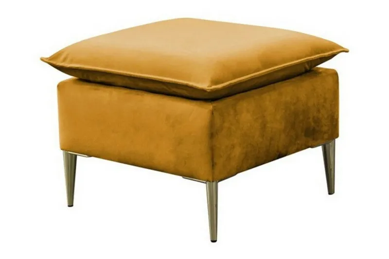 Staffin Fotpall 50 cm NO_BRAND Yellow