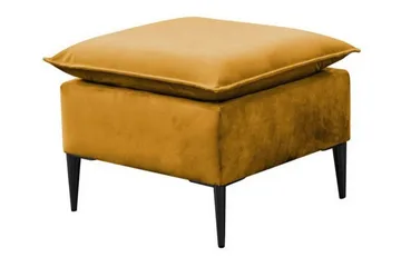 Staffin Fotpall 50 cm NO_BRAND Yellow - Møbler - Stoler - Krakk - Fotskammel