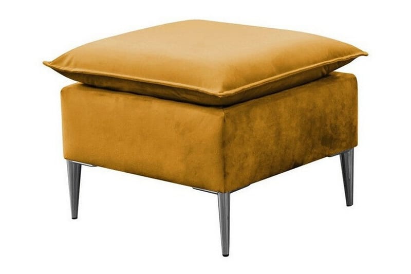 Staffin Fotpall 50 cm Yellow