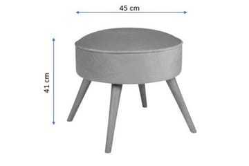 Stefanescu Fotskammel - Grønn - Møbler - Stoler - Krakk - Fotskammel