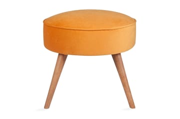 Stefanescu Fotskammel - Oransje - Møbler - Stoler - Krakk - Fotskammel