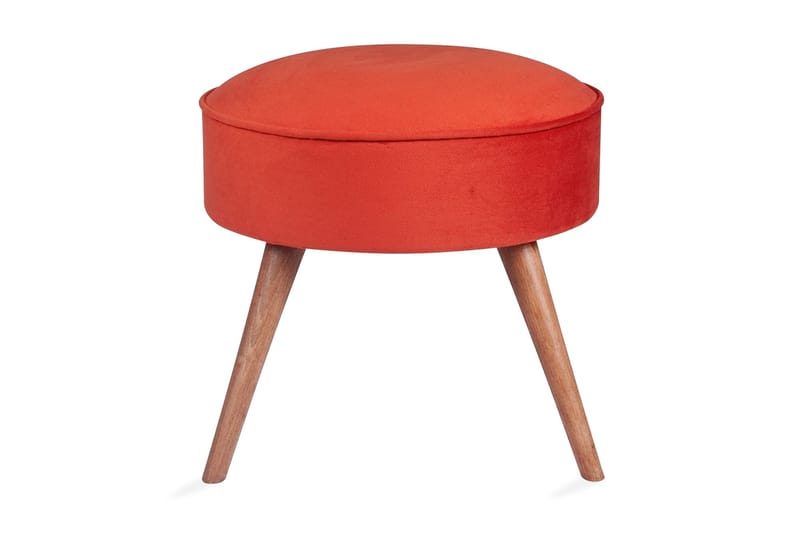 Stefanescu Fotskammel - Rød - Møbler - Stoler - Krakk - Fotskammel