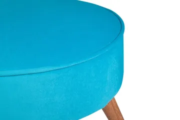 Stefanescu Fotskammel - Turkis - Møbler - Stoler - Krakk - Fotskammel