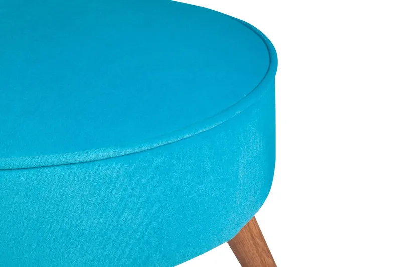 Stefanescu Fotskammel - Turkis - Møbler - Stoler - Krakk - Fotskammel