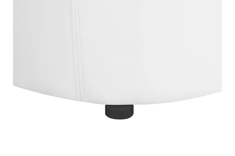 Syosset Fotskammel med Oppbevaring - Hvit - Møbler - Stoler - Krakk - Fotskammel