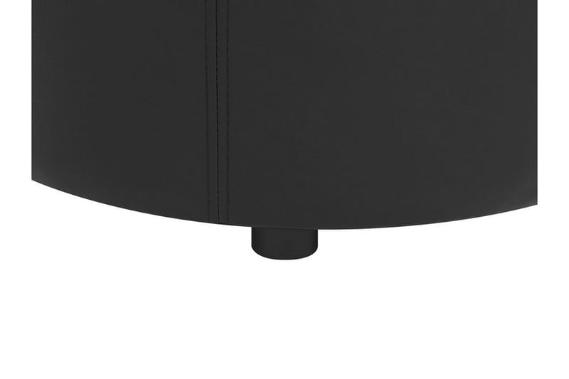 Syosset Fotskammel med Oppbevaring - Svart - Møbler - Stoler - Krakk - Fotskammel