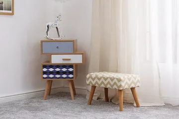 Takoma Fotskammel 30 / 50 cm - Brun - Møbler - Stoler - Krakk - Fotskammel