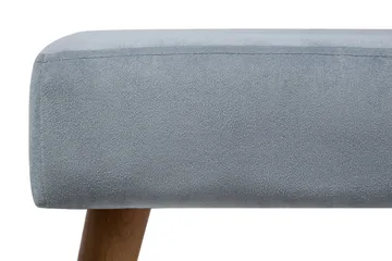 TAKOMA Fotskammel 30 x 50 cm - Grå - Møbler - Stoler - Krakk - Fotskammel