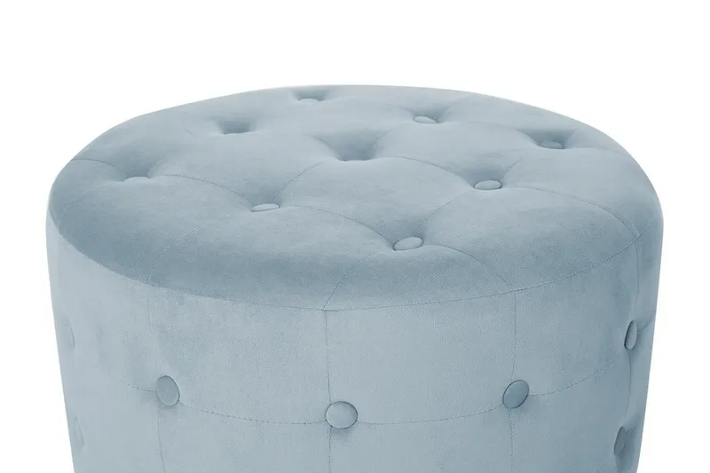 TAMPA Fotskammel 55 x 55 cm - Grå - Møbler - Stoler - Krakk - Fotskammel