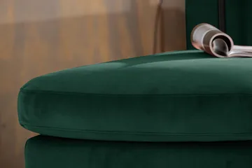 Teodin Fotskammel Fløyel - Grønn - Møbler - Stoler - Krakk - Fotskammel