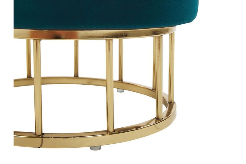 Tomakulla Fotskammel med Oppbevaring - Blå - Møbler - Stoler - Krakk - Fotskammel