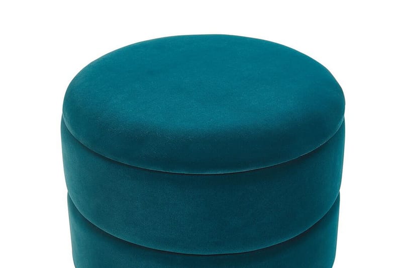 Tomakulla Fotskammel med Oppbevaring - Blå - Møbler - Stoler - Krakk - Fotskammel