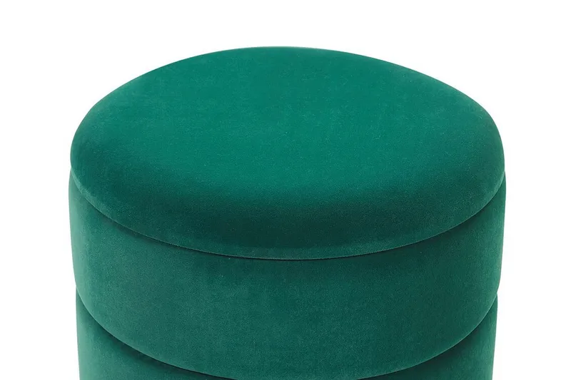 Tomakulla Fotskammel med Oppbevaring - Grønn - Møbler - Stoler - Krakk - Fotskammel