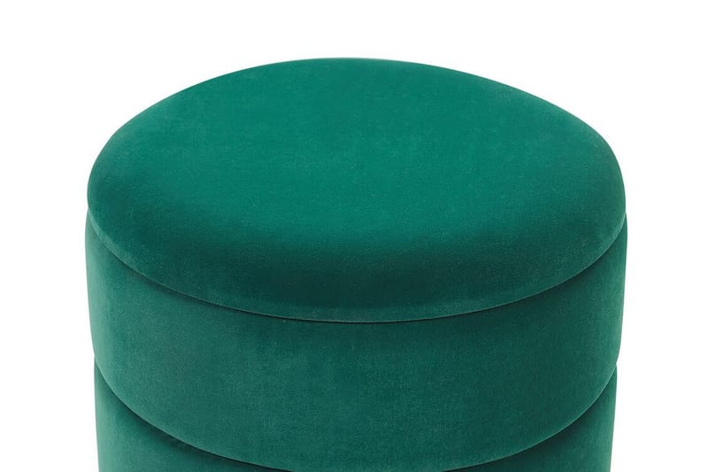 Tomakulla Fotskammel med Oppbevaring - Grønn - Møbler - Stoler - Krakk - Fotskammel