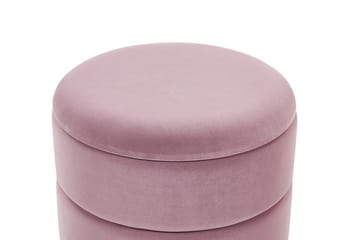 Tomakulla Fotskammel med Oppbevaring - Rosa - Møbler - Stoler - Krakk - Fotskammel