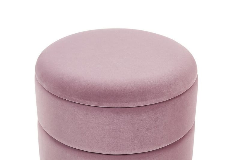 Tomakulla Fotskammel med Oppbevaring - Rosa - Møbler - Stoler - Krakk - Fotskammel