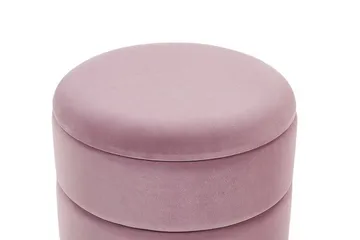 Tomakulla Fotskammel med Oppbevaring - Rosa - Møbler - Stoler - Krakk - Fotskammel