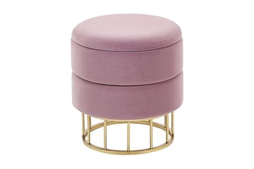 Tomakulla Fotskammel med Oppbevaring - Rosa - Møbler - Stoler - Krakk - Fotskammel