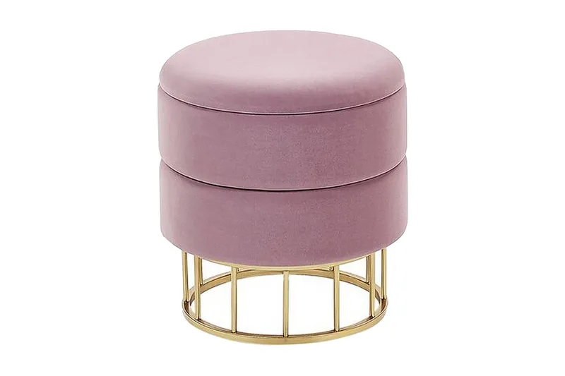 Tomakulla Fotskammel med Oppbevaring, Rosa