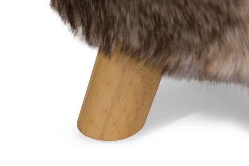 Topeka Fotskammel 33/| 33 cm - Brun - Møbler - Stoler - Krakk - Fotskammel
