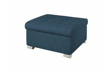 Trefor Fotpall 68 cm - Blå - Møbler - Stoler - Krakk - Fotskammel