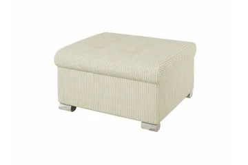 Trefor Fotpall 68 cm - Cream - Møbler - Stoler - Krakk - Fotskammel