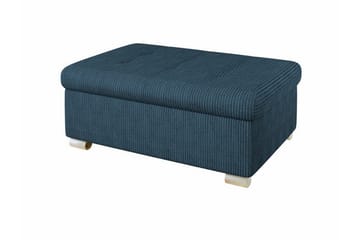 Trefor Fotpall 70 cm - Blå - Møbler - Stoler - Krakk - Fotskammel