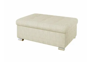 Trefor Fotpall 70 cm - Cream - Møbler - Stoler - Krakk - Fotskammel