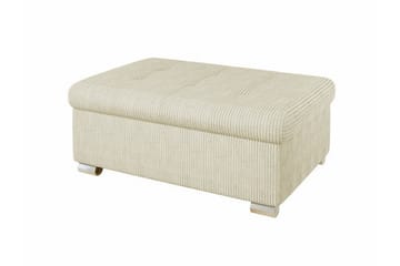 Trefor Fotpall 70 cm - Cream - Møbler - Stoler - Krakk - Fotskammel