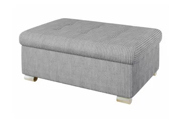 Trefor Fotpall 70 cm - Grå - Møbler - Stoler - Krakk - Fotskammel