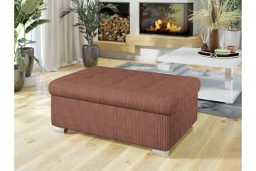 Trefor Fotpall 70 cm - Rosa - Møbler - Stoler - Krakk - Fotskammel