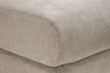 Trend Lyx Fotskammel - Beige/Eik - Møbler - Stoler - Krakk - Fotskammel