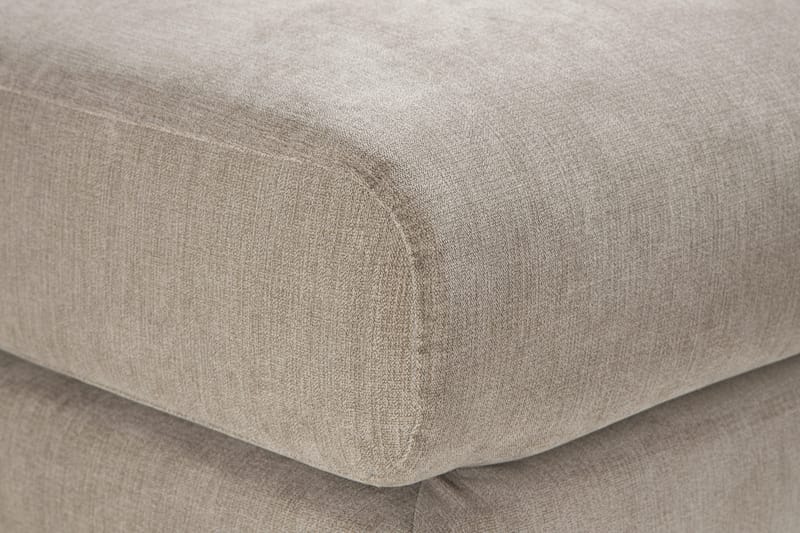 Trend Lyx Fotskammel - Beige/Eik - Møbler - Stoler - Krakk - Fotskammel