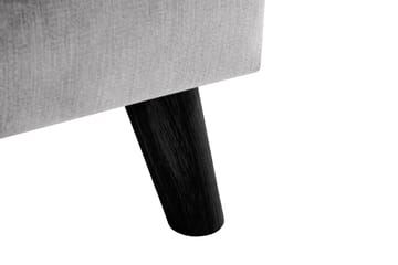 Trend Lyx Fotskammel - Lysegrå - Møbler - Stoler - Krakk - Fotskammel