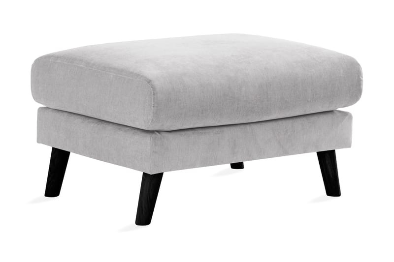 Trend Lyx Fotskammel - Lysegrå - Møbler - Stoler - Krakk - Fotskammel