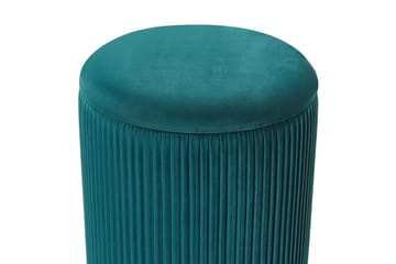 Trumelet Fotskammel med Oppbevaring 2-pk - Blå - Møbler - Stoler - Krakk - Fotskammel