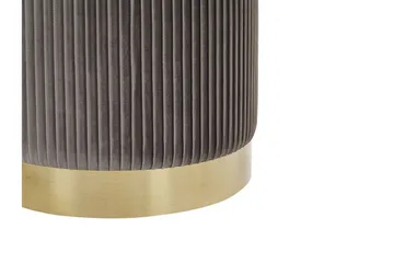 Trumelet Fotskammel med Oppbevaring 2-pk - Grå - Møbler - Stoler - Krakk - Fotskammel