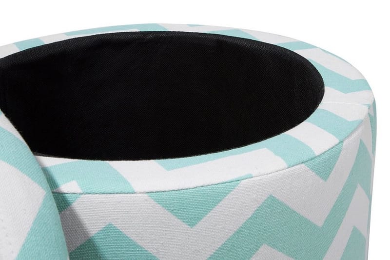 Tunica Fotskammel 35 / 35 cm - Grønn - Møbler - Stoler - Krakk - Fotskammel