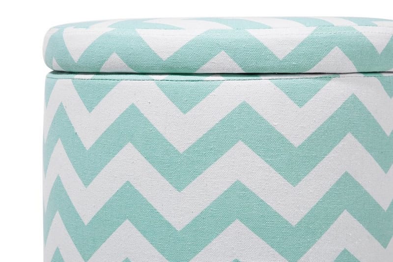 Tunica Fotskammel 35 / 35 cm - Grønn - Møbler - Stoler - Krakk - Fotskammel