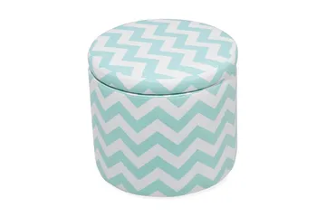 Tunica Fotskammel 35 / 35 cm - Grønn - Møbler - Stoler - Krakk - Fotskammel