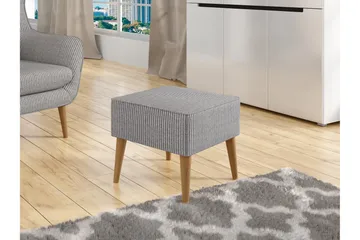 Gabi Fotskammel 45 cm - Grå - Møbler - Stoler - Krakk - Fotskammel