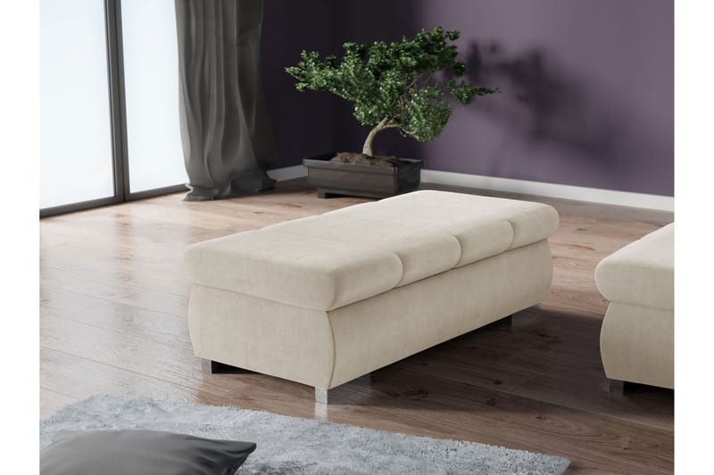 Gamal Fotpall 60 cm - Beige - Møbler - Stoler - Krakk - Fotskammel