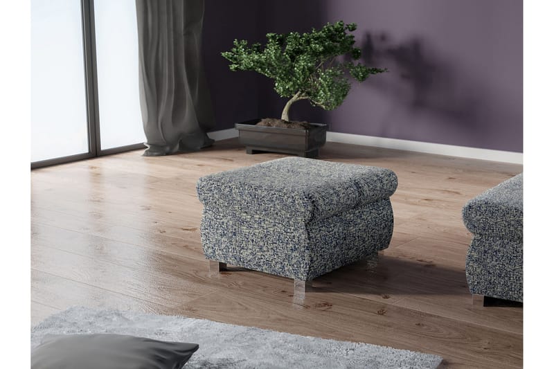 Gamal Fotpall 60 cm - Marineblå - Møbler - Stoler - Krakk - Fotskammel