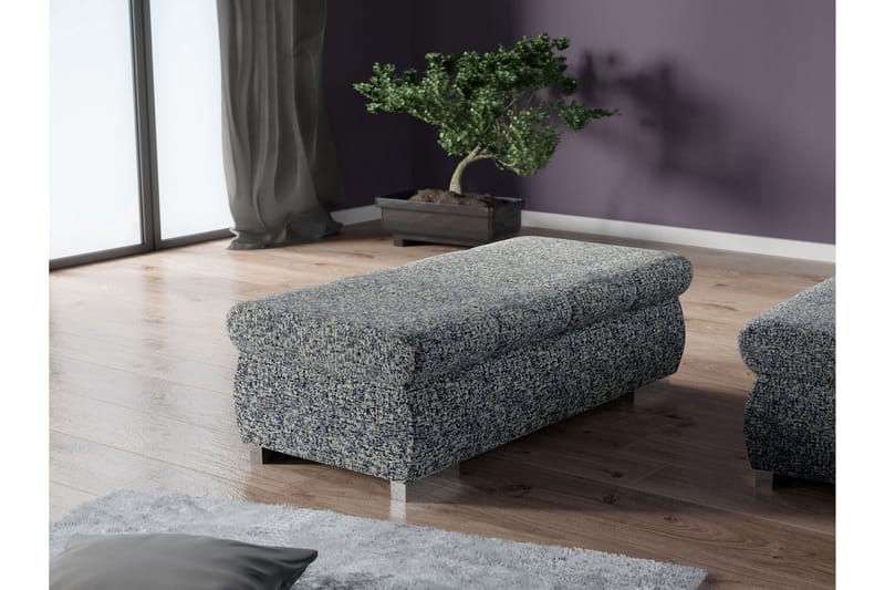 Gamal Fotpall 60 cm - Marineblå - Møbler - Stoler - Krakk - Fotskammel