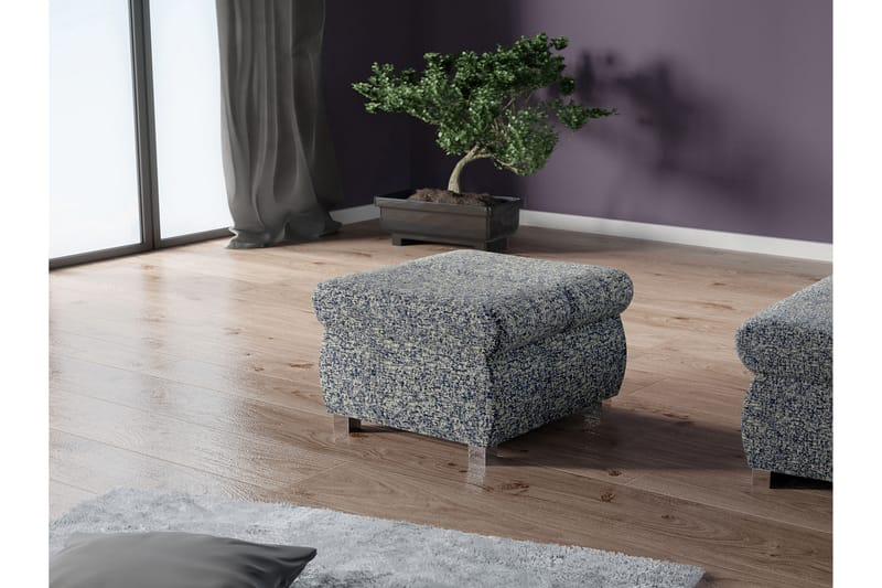 Gamal Fotpall 60 cm - Marineblå - Møbler - Stoler - Krakk - Fotskammel