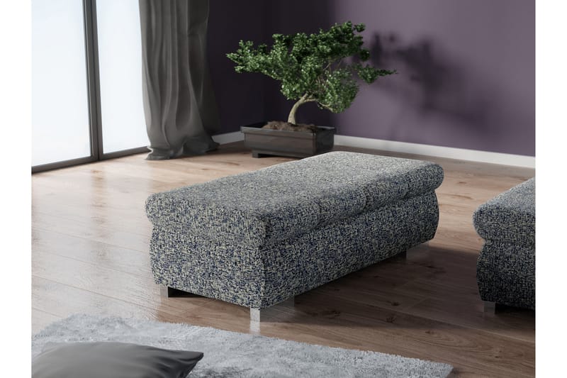 Gamal Fotpall 60 cm - Marineblå - Møbler - Stoler - Krakk - Fotskammel