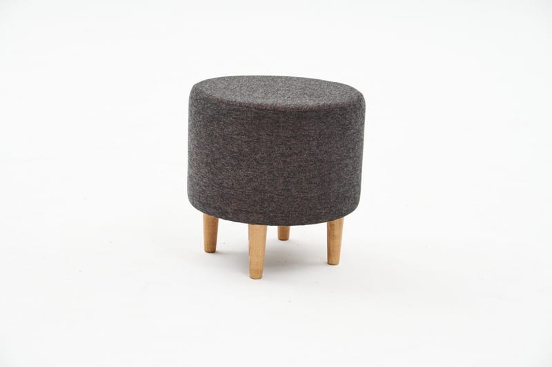 Gianni Sittepuff 40 cm, Antrasitt/Kobber