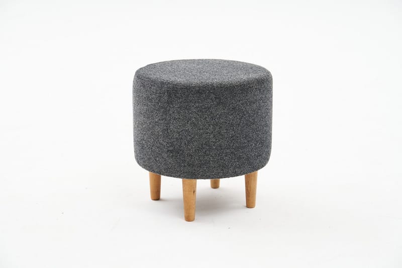 Gianni Sittepuff 40 cm, Grå