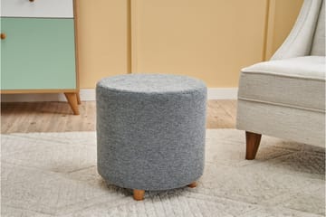 Gilberto Sittepuff 40 cm - Grå - Møbler - Stoler - Krakk - Puff