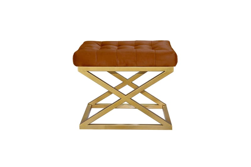 Gillie Sittepuff 40 cm, Gull/Brun